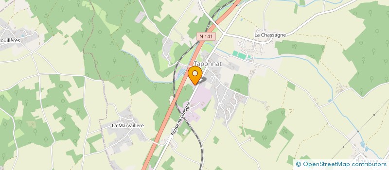 localisation de l'entreprise MADAME MAURICETTE BIZARD à MOULINS-SUR-TARDOIRE