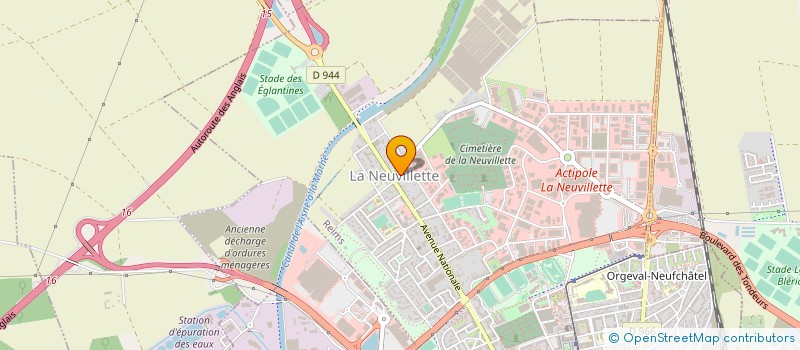 localisation de l'entreprise MADAME MAURICETTE BRIOT à REIMS