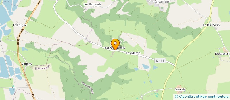 localisation de l'entreprise MADAME MAURICETTE BUREAU  VENAS