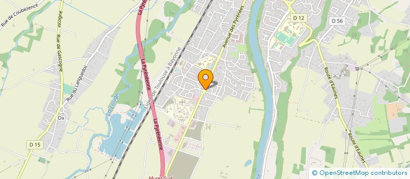 localisation de l'entreprise MADAME MAURICETTE CANAL  MURET