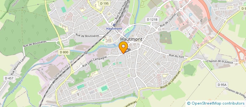 localisation de l'entreprise MADAME MAURICETTE CERRI  HAUTMONT