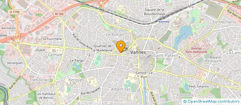 localisation de l'entreprise MADAME MAURICETTE CHARON à VANNES