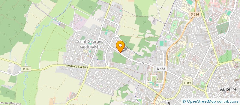 localisation de l'entreprise MADAME MAURICETTE DAUBRY à SAINT-GEORGES-SUR-BAULCHE
