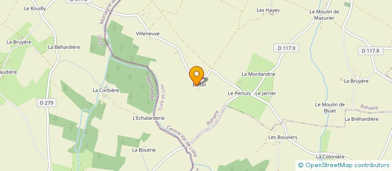 localisation de l'entreprise MADAME MAURICETTE DAVAILLE à ROHAIRE