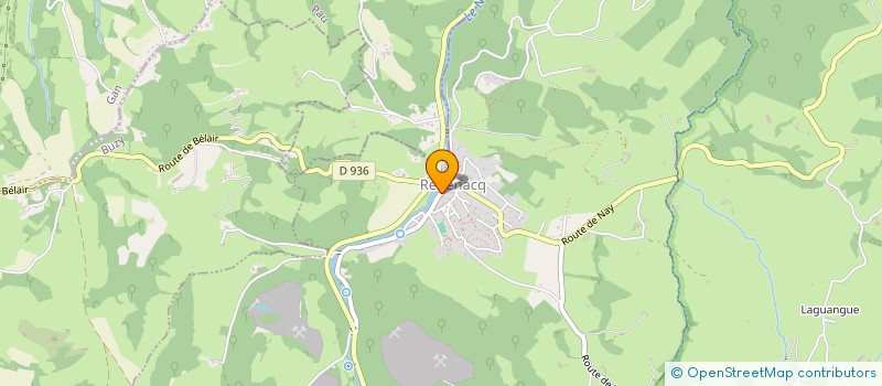 localisation de l'entreprise MADAME MAURICETTE DEFASQUE  REBENACQ