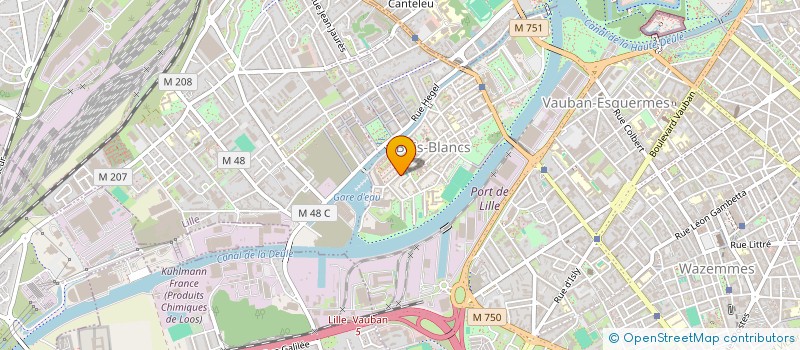 localisation de l'entreprise MADAME MAURICETTE DHALLUIN à LILLE