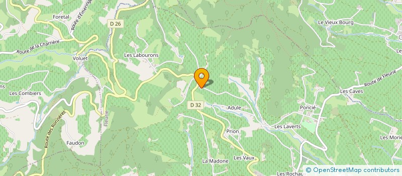 localisation de l'entreprise MADAME MAURICETTE DUC à FLEURIE