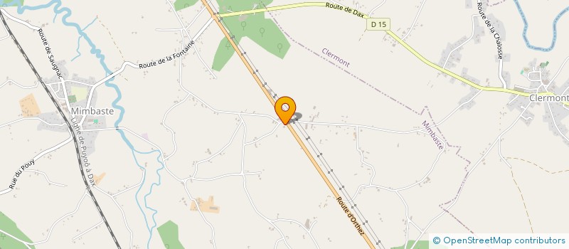 localisation de l'entreprise MADAME MAURICETTE DUPRAT  MIMBASTE