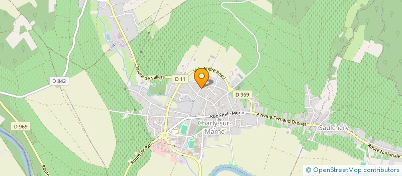 localisation de l'entreprise MADAME MAURICETTE FERRAND  CHARLY-SUR-MARNE