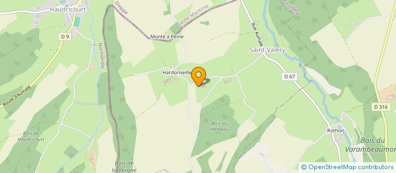 localisation de l'entreprise MADAME MAURICETTE FLHAUT  ST VALERY