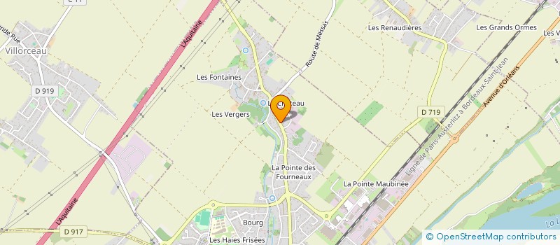 localisation de l'entreprise MADAME MAURICETTE GAUTHIER à BEAUGENCY