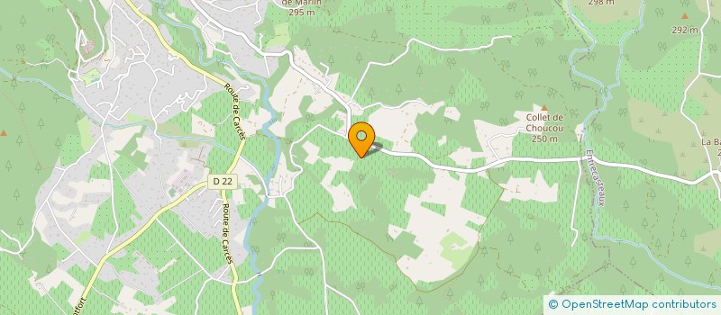 localisation de l'entreprise MADAME MAURICETTE GERARD  COTIGNAC