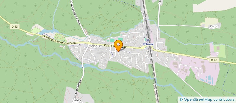 localisation de l'entreprise MADAME MAURICETTE GIRERD  YCHOUX