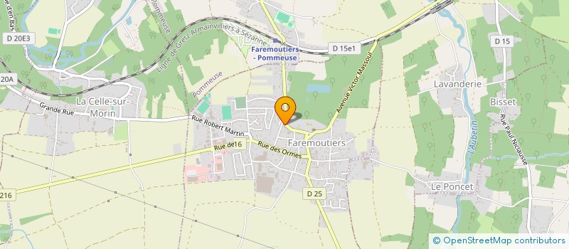 localisation de l'entreprise MADAME MAURICETTE GOETHALS  FAREMOUTIERS