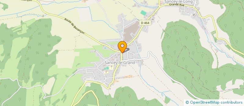 localisation de l'entreprise MADAME MAURICETTE GOGUILLOT  SANCEY