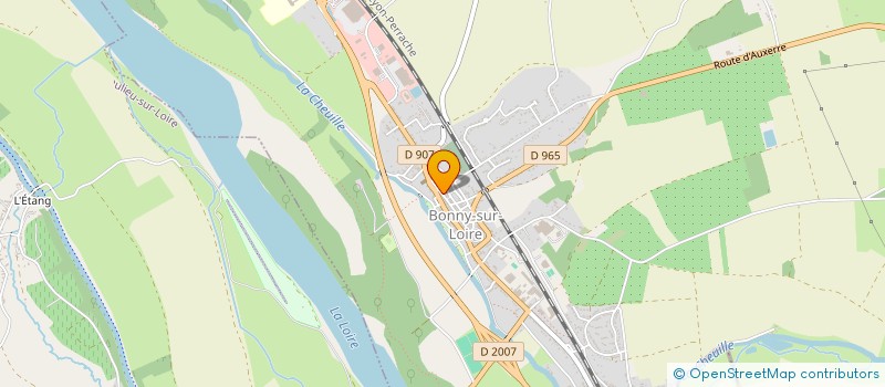 localisation de l'entreprise MADAME MAURICETTE GUILLOTON à BONNY-SUR-LOIRE