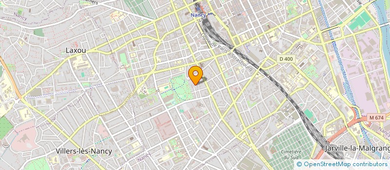 localisation de l'entreprise MADAME MAURICETTE HOSMANN  NANCY