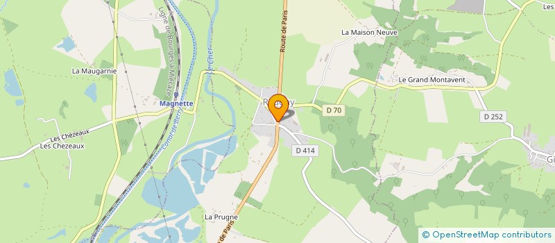 localisation de l'entreprise MADAME MAURICETTE KERGUENNE à REUGNY