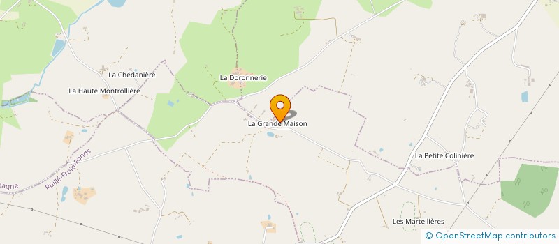 localisation de l'entreprise MADAME MAURICETTE LEMONNIER à LE BURET