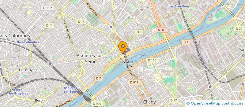 localisation de l'entreprise MADAME MAURICETTE NEX à ASNIERES-SUR-SEINE