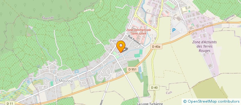 localisation de l'entreprise MADAME MAURICETTE NOLIN  PIERRY