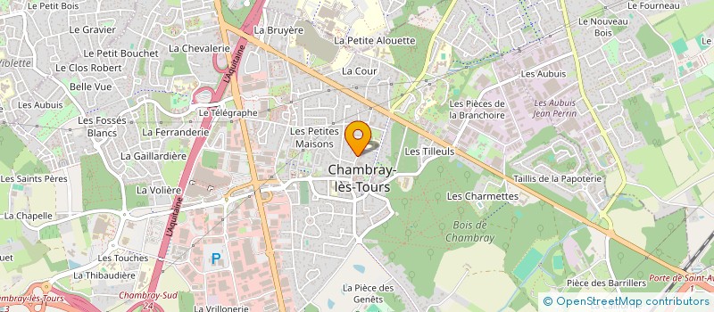 localisation de l'entreprise MADAME MAURICETTE NOYAN  CHAMBRAY-LES-TOURS