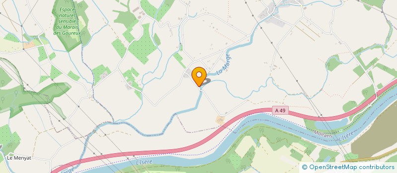 localisation de l'entreprise MADAME MAURICETTE ODDOS  MOIRANS