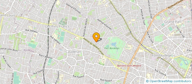 localisation de l'entreprise MADAME MAURICETTE PIETERS à BORDEAUX
