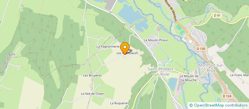 localisation de l'entreprise MADAME MAURICETTE PORTIER  SAINT-PHILBERT-SUR-RISLE