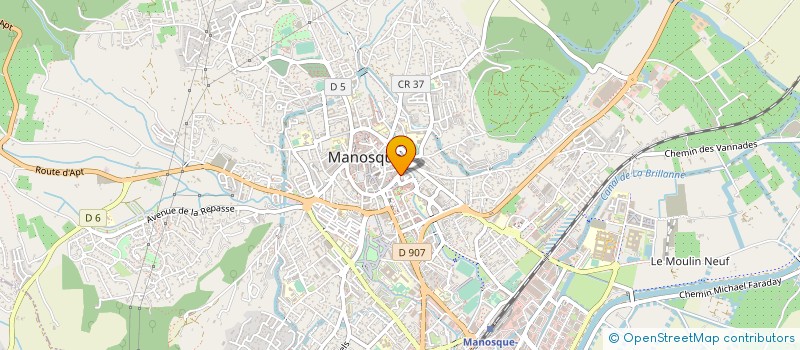 localisation de l'entreprise MADAME MAURICETTE PRUVOST à MANOSQUE
