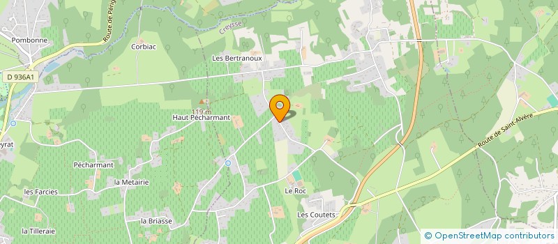 localisation de l'entreprise MADAME MAURICETTE ROUSSARIE  CREYSSE