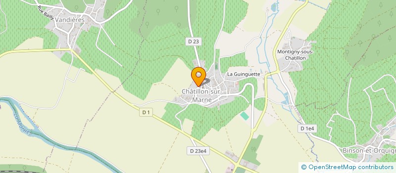 localisation de l'entreprise MADAME MAURICETTE SCHOLTES  CHATILLON-SUR-MARNE