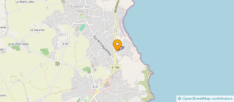 localisation de l'entreprise MADAME MAURICETTE SOUILLARD à BINIC-ETABLES-SUR-MER