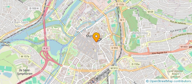 localisation de l'entreprise MADAME MAURICETTE STABARIN  METZ