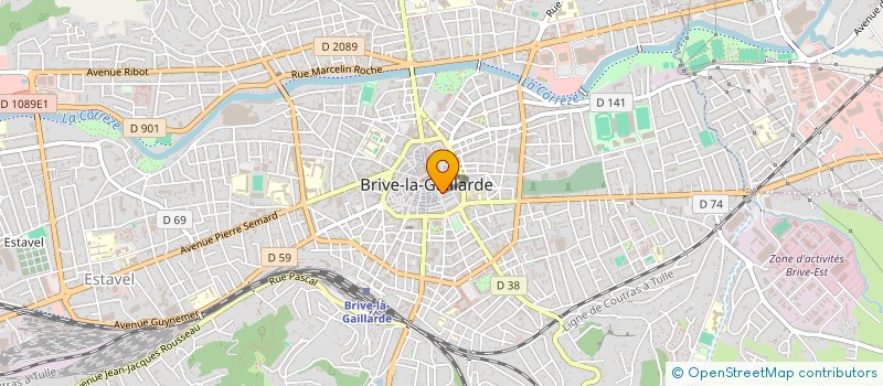 localisation de l'entreprise MADAME MAURICETTE TATIEN à BRIVE-LA-GAILLARDE