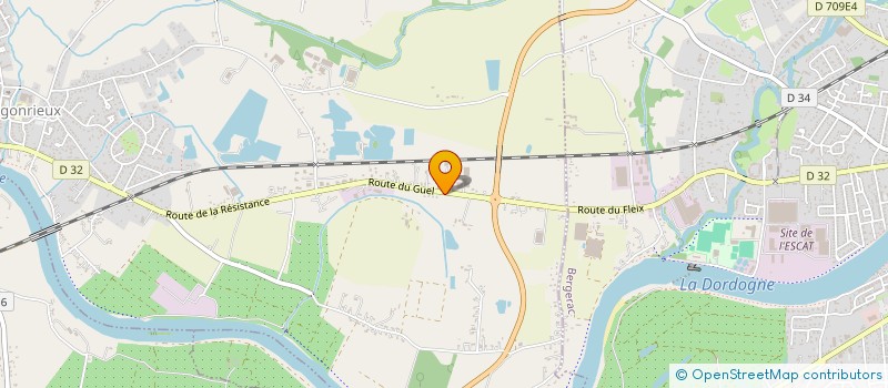 localisation de l'entreprise MADAME MAURICETTE TEULET  GINESTET