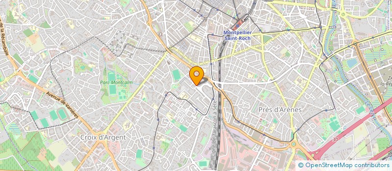localisation de l'entreprise MADAME MAURICETTE VIALAIT à MONTPELLIER