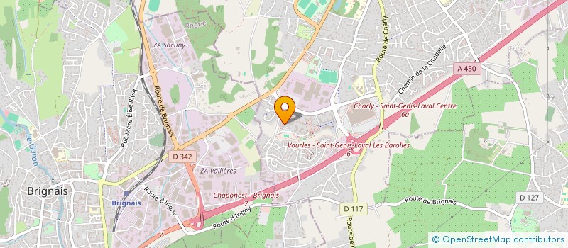 localisation de l'entreprise MADAME MAURIENE SOUZA DE JESUS  SAINT-GENIS-LAVAL