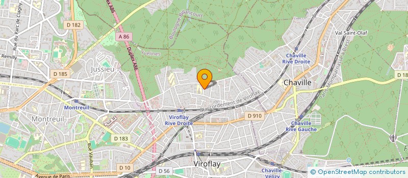 localisation de l'entreprise MADAME MAURINE FAUTHOUS  VIROFLAY