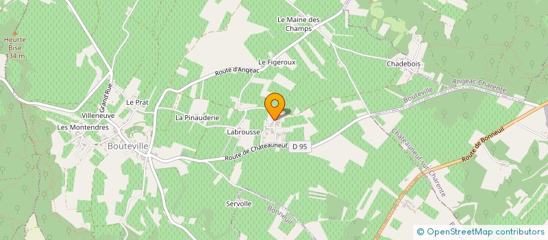 localisation de l'entreprise MADAME MAURINE HERAUD à BOUTEVILLE