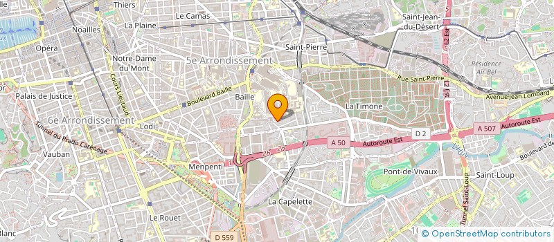 localisation de l'entreprise MADAME MAURINE JAFFRE à MARSEILLE