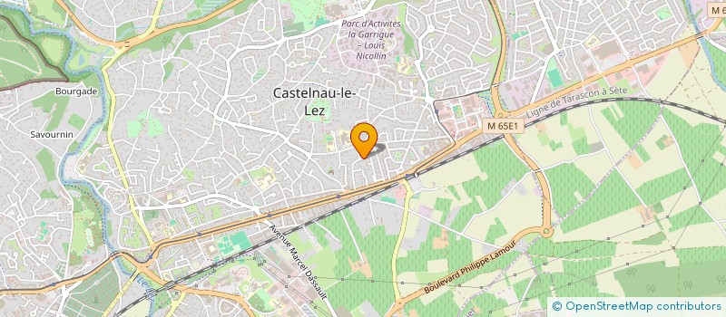 localisation de l'entreprise MADAME MAURINE MONTAGNER  CASTELNAU-LE-LEZ