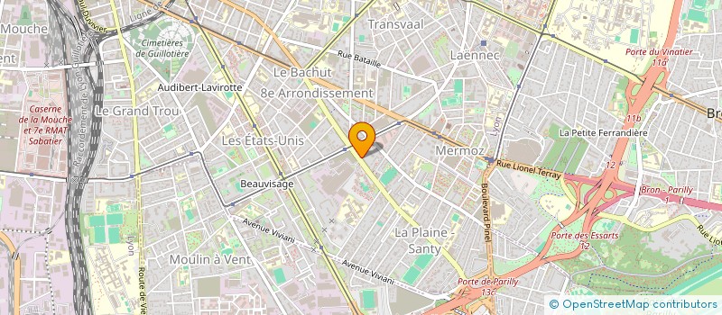 localisation de l'entreprise MADAME MAURINE PICARD  LYON