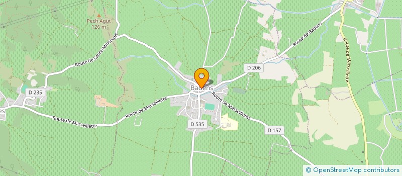 localisation de l'entreprise MADAME MAURINE SOUTO  BADENS