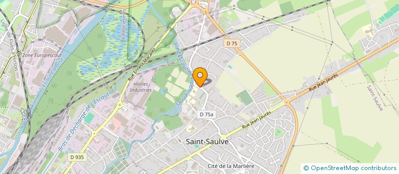 localisation de l'entreprise MADAME MAURINE STIEVENARD  SAINT-SAULVE