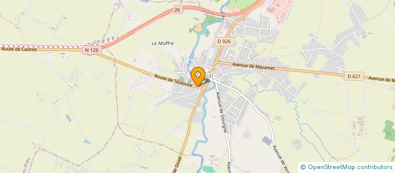 localisation de l'entreprise MADAME MAURINE TROUCHE  SOUAL