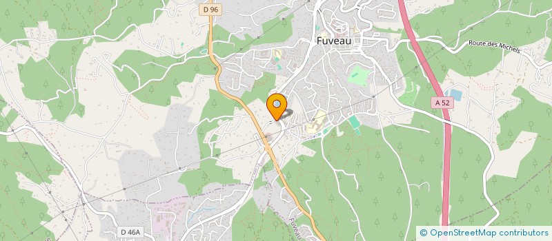 localisation de l'entreprise MADAME MAURYNE RIERA à FUVEAU