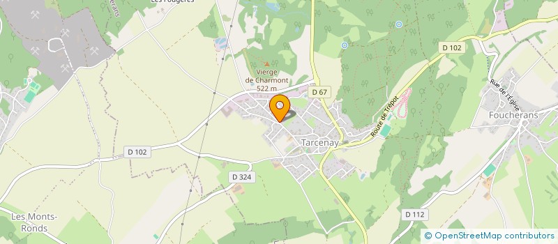 localisation de l'entreprise MADAME MAUVE BONNEFOI à TARCENAY-FOUCHERANS