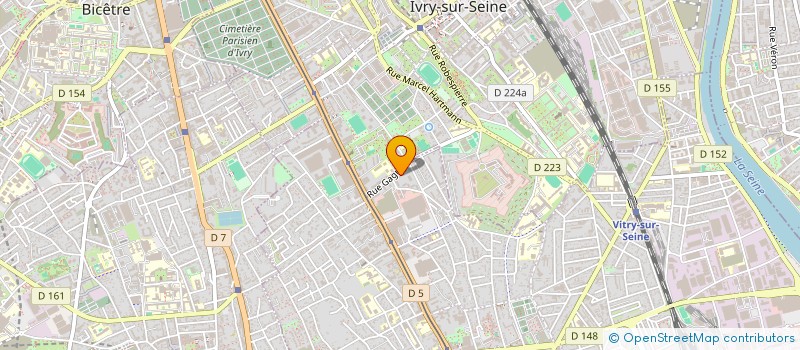 localisation de l'entreprise MADAME MAWA DIOMANDE à VITRY-SUR-SEINE