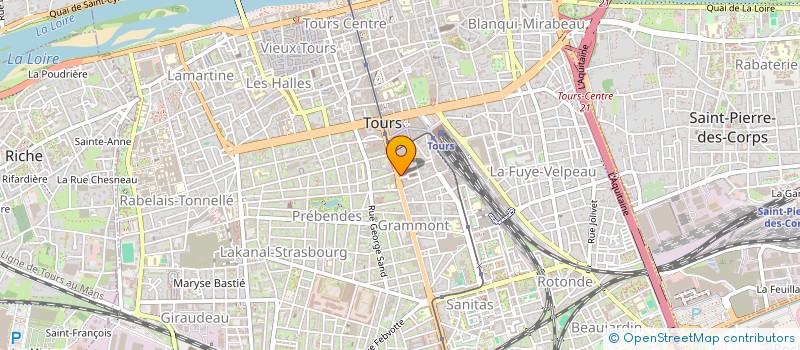 localisation de l'entreprise MADAME MAWA SYLLA  TOURS